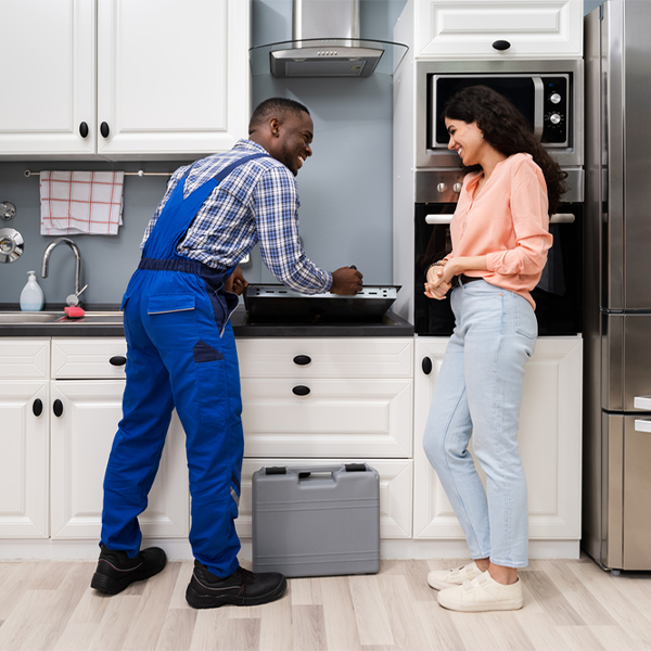 what kind of warranty do you offer on your cooktop repair services in Princeville